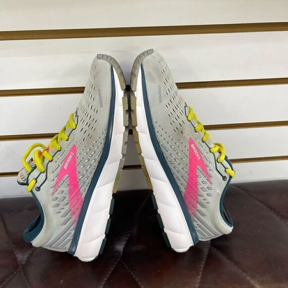 Brooks Womens Ghost 13 1203381b154 Gray Pink Running Shoes Size 8.5 B - Picture 5 of 8